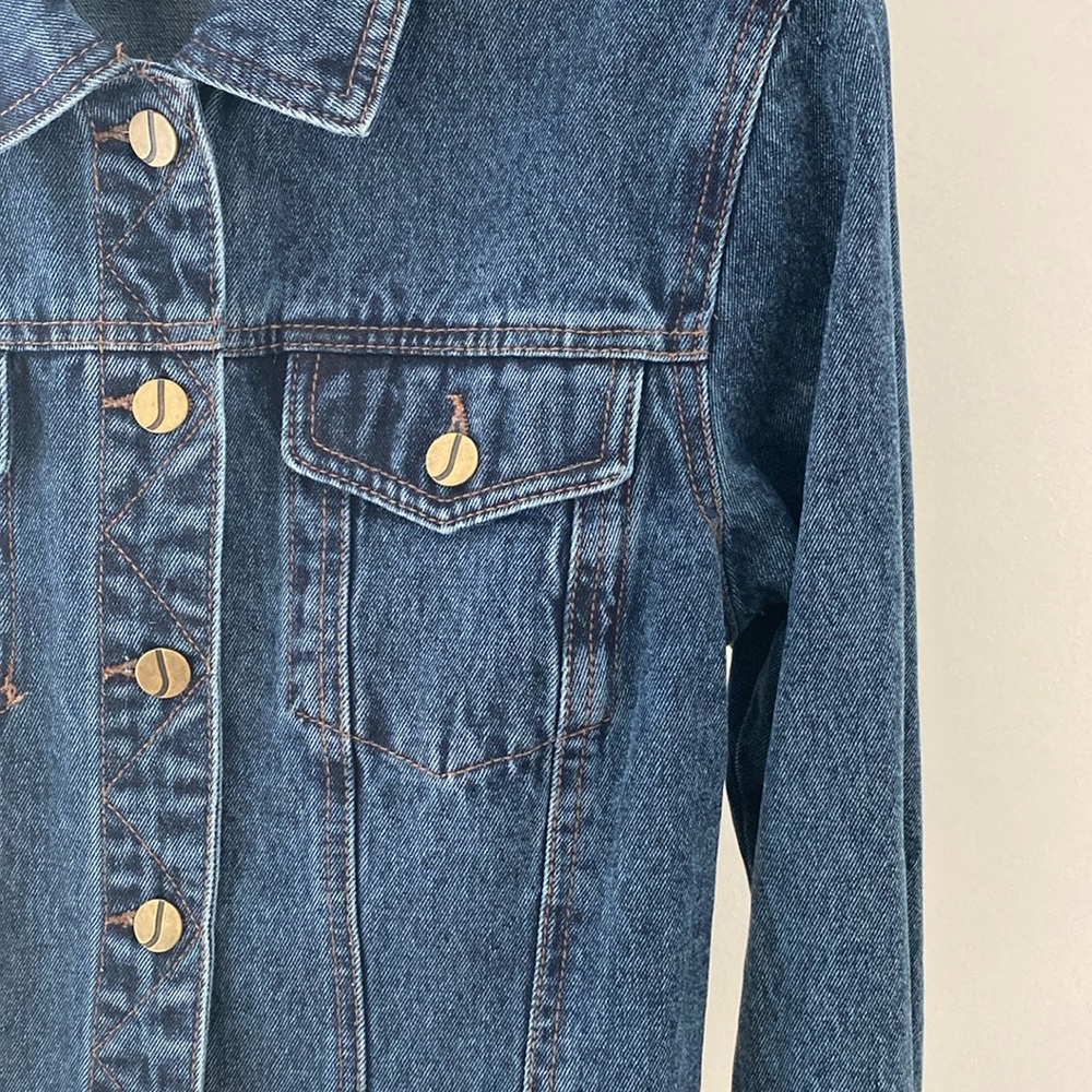 Jones New York Dark Wash Denim Jacket